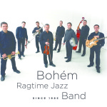 Bohém Ragtime Jazz hűtőmágnes